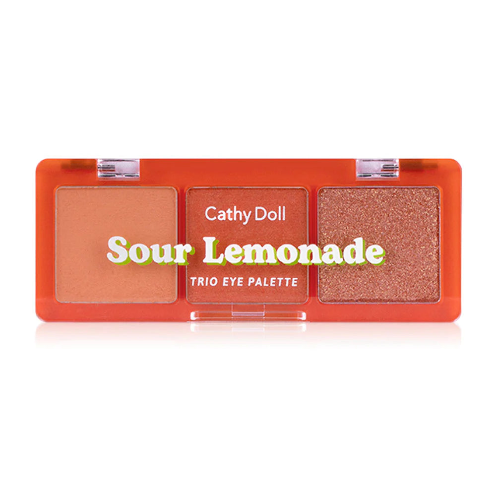 Cathy Doll Cheers Around Trio Eye Palette 2g x 3Colors #04 Sour Lemonade