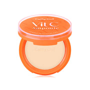 Cathy Doll Ampoule Powder Pact - Vitamin C SPF50 PA+++ #02 Light Beige - Beauty Buddy