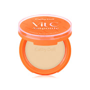 Cathy Doll Ampoule Powder Pact - Vitamin C SPF50 PA+++ #03 Medium Beige - Beauty Buddy