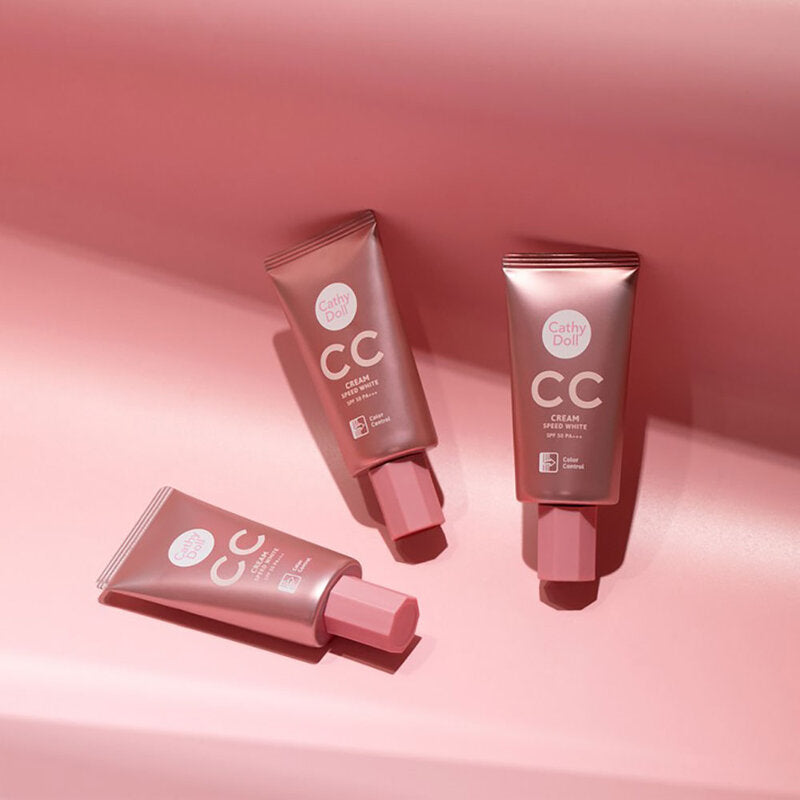 Cathy Doll CC Cream - SPF50/PA+++ Medium Beige with Onsen Mineral Water - Beauty Buddy