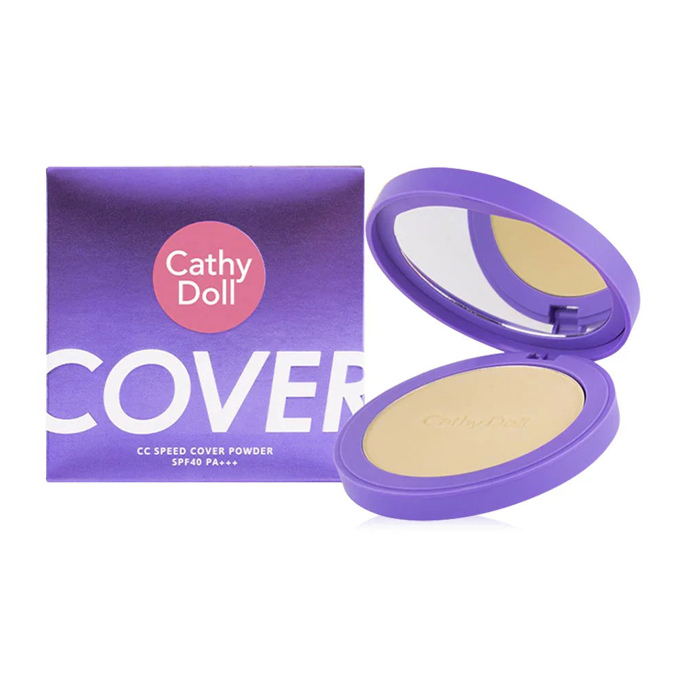 Cathy Doll CC Speed Cover Powder - SPF40 Medium Beige Foundation - Beauty Buddy