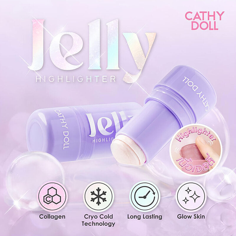 Cathy Doll Jelly Highlighter - Rose Gold Shimmer - Beauty Buddy