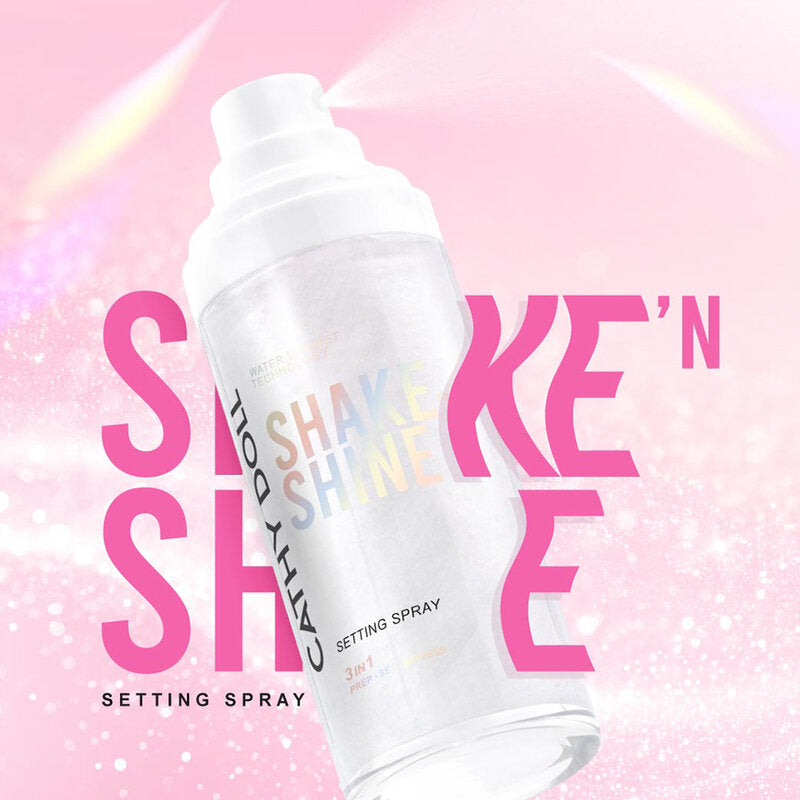 Cathy Doll Setting Spray - Shake 'N Shine with Pearl Shimmer - Beauty Buddy