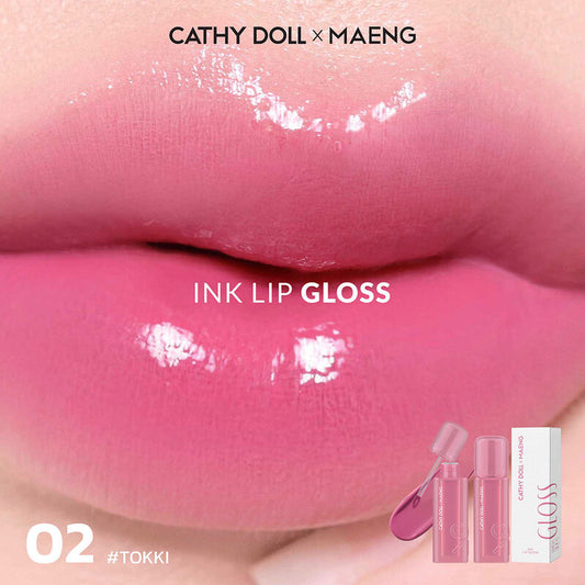 Cathy Doll x Maeng Ink Lip Gloss 3.2g #02 Tokki