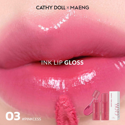 Cathy Doll x Maeng Ink Lip Gloss 3.2g #03 Pinkcess