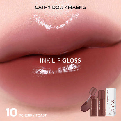 Cathy Doll x Maeng Ink Lip Gloss 3.2g #10 Cherry Toast