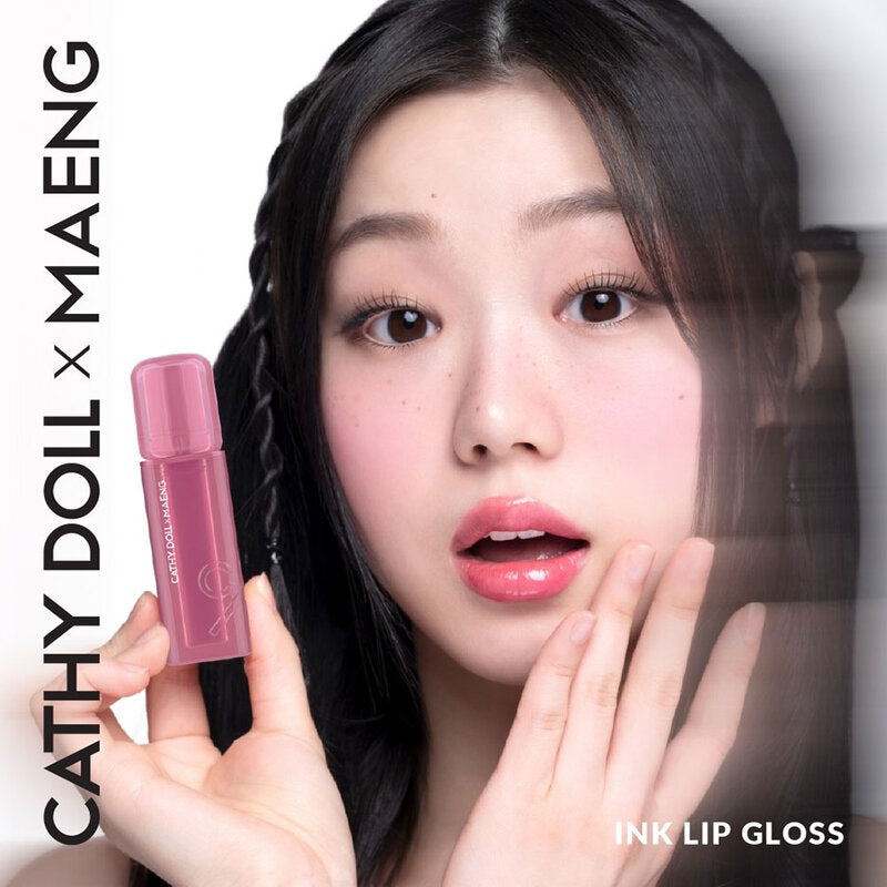 Cathy Doll x Maeng Ink Lip Gloss 3.2g #10 Cherry Toast