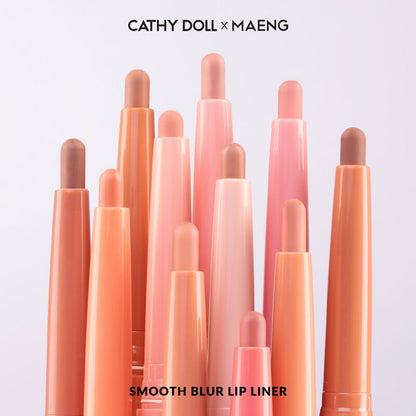 Cathy Doll x Maeng Smooth Blur Lip Liner 0.4g #06 She Serves