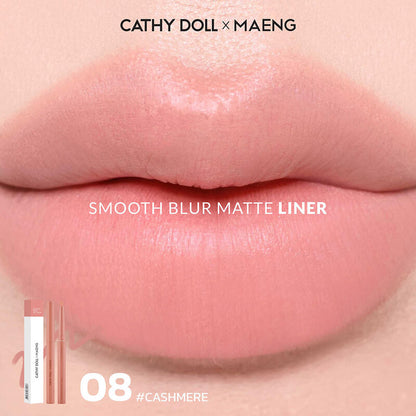 Cathy Doll x Maeng Smooth Blur Lip Liner 0.4g #08 Cashmere