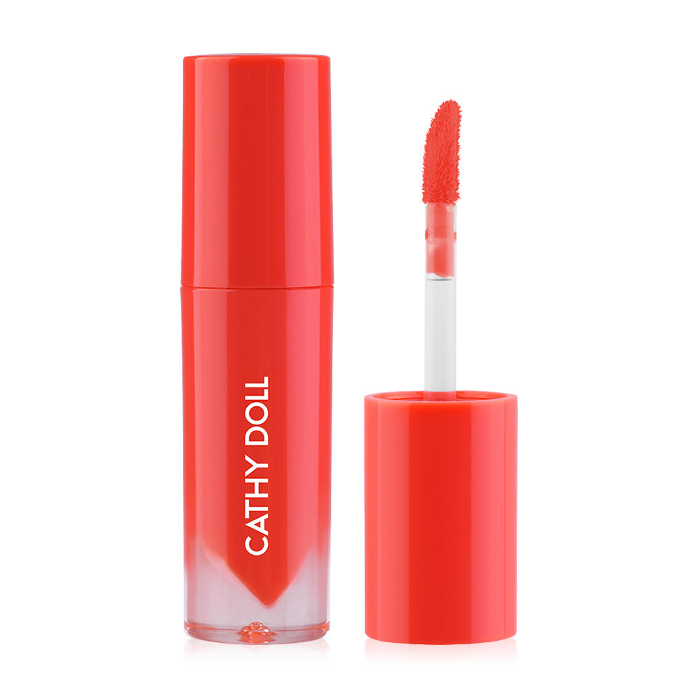 Cathy Doll Glow Oil Tint - Enjoy Peach 2.4g Lip Tint - Beauty Buddy