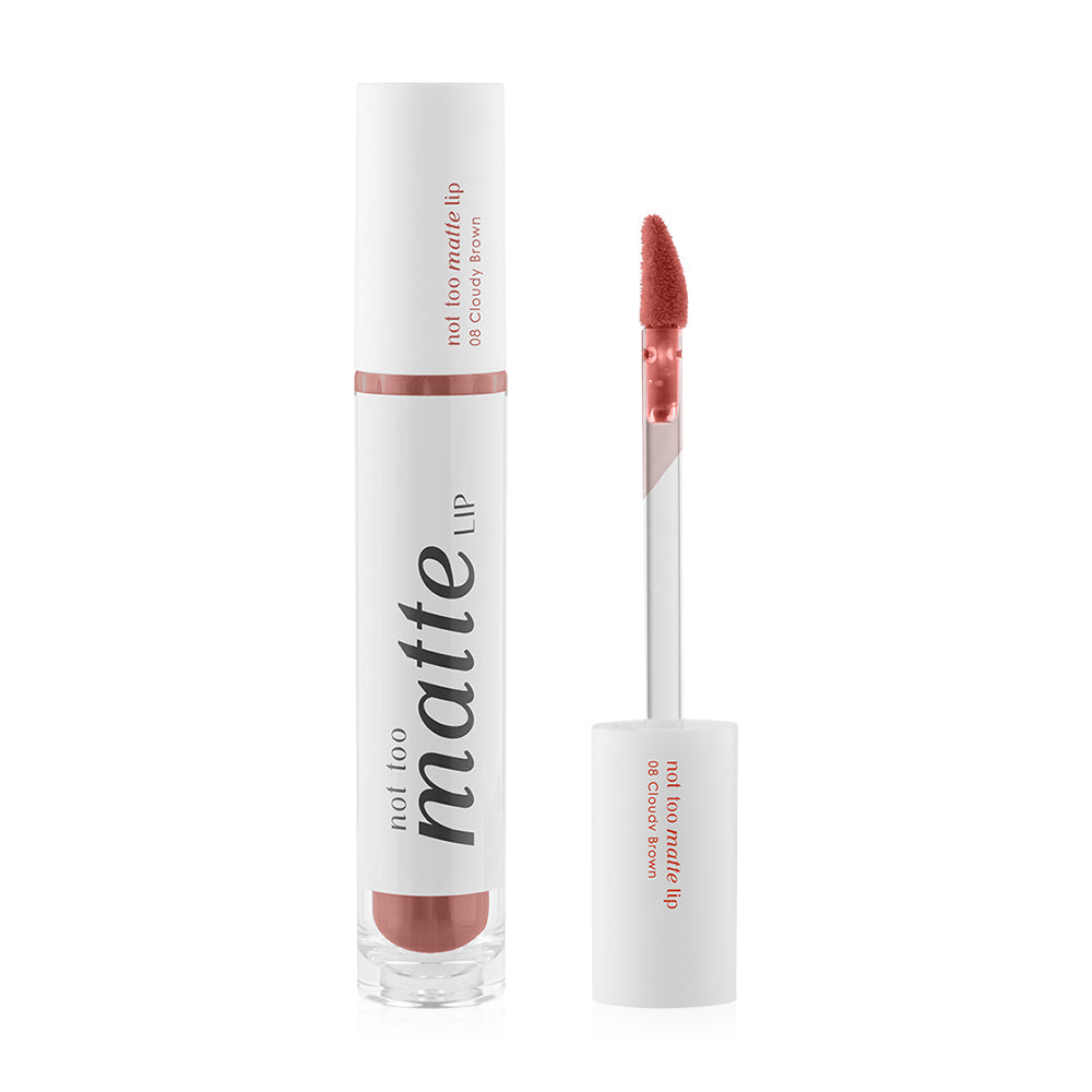 Cathy Doll Lipstick - Not Too Matte #08 Cloudy Brown - Beauty Buddy
