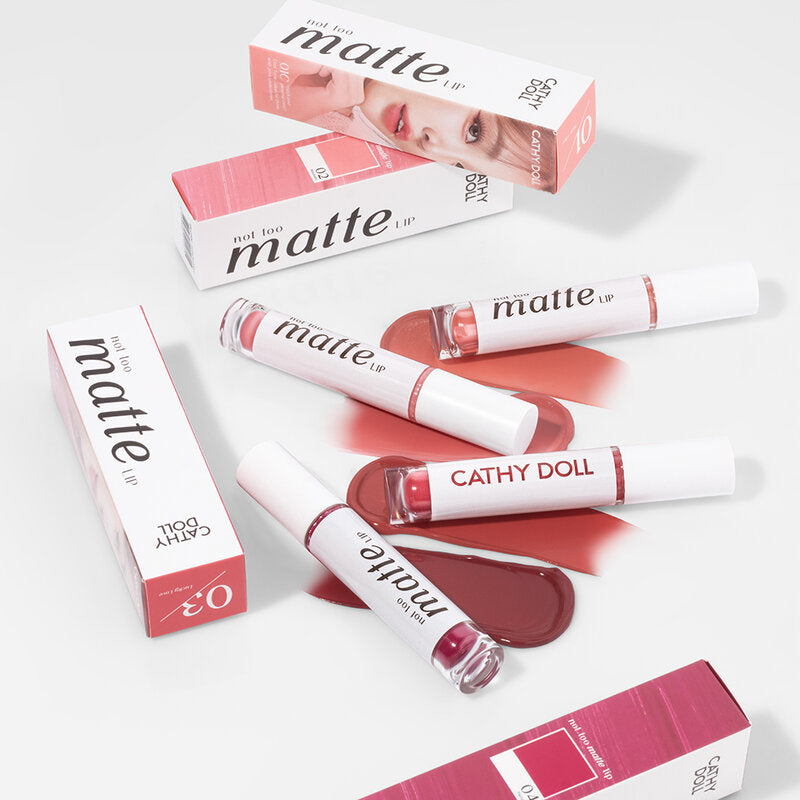 Cathy Doll Lipstick - Not Too Matte #10 High School Semi-Matte - Beauty Buddy