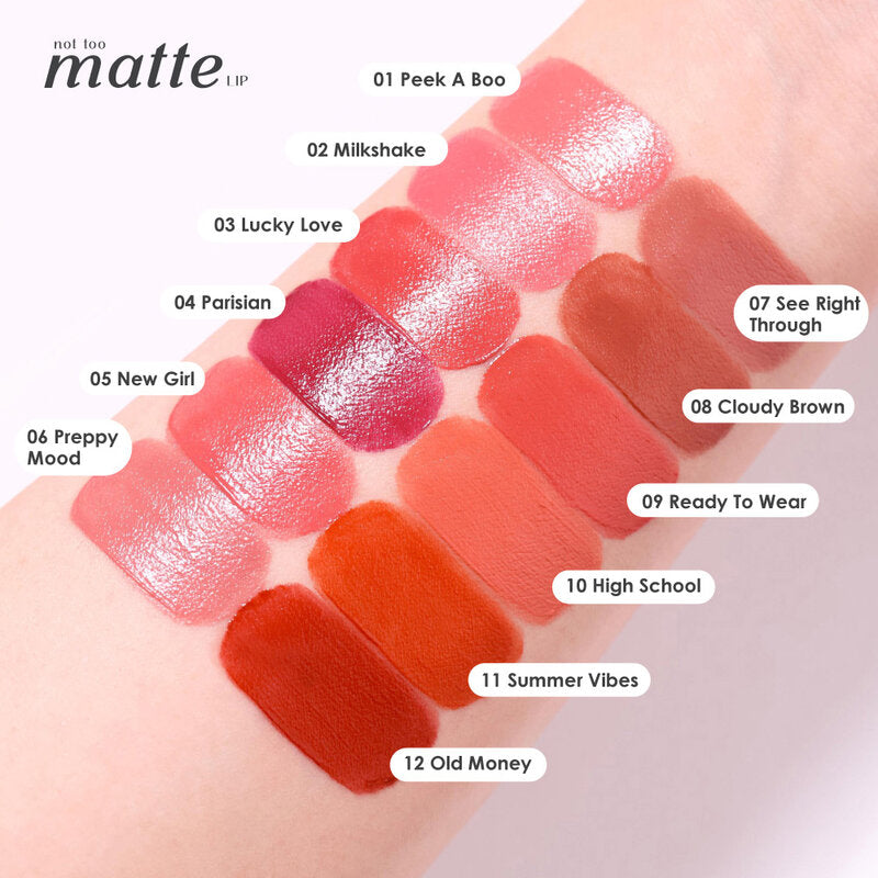 Cathy Doll Not Too Matte Lip 2.9g #05 New Girl