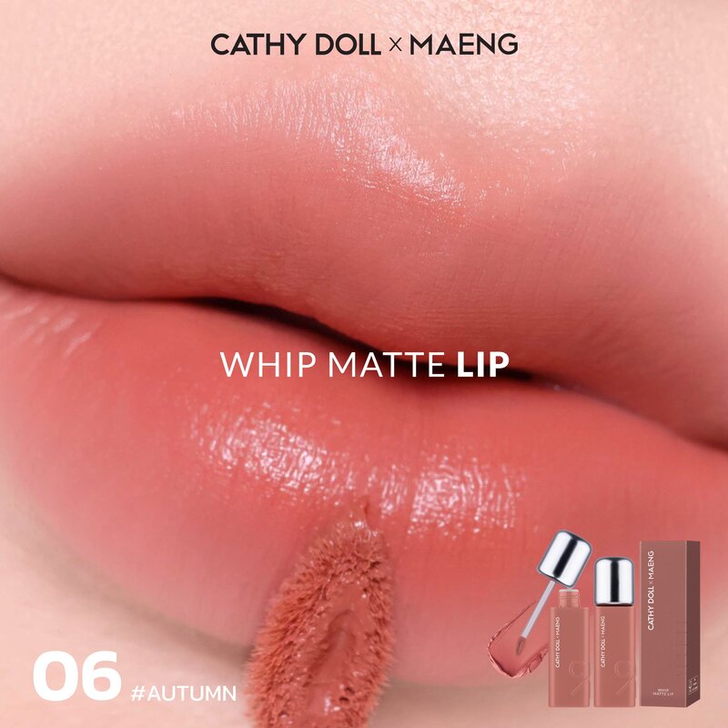 Cathy Doll x Maeng Whip Matte Lip 2.8g #06 Autumn
