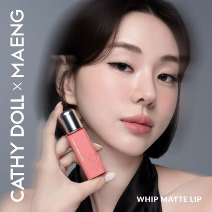 Cathy Doll x Maeng Whip Matte Lip 2.8g #07 Peach Dream