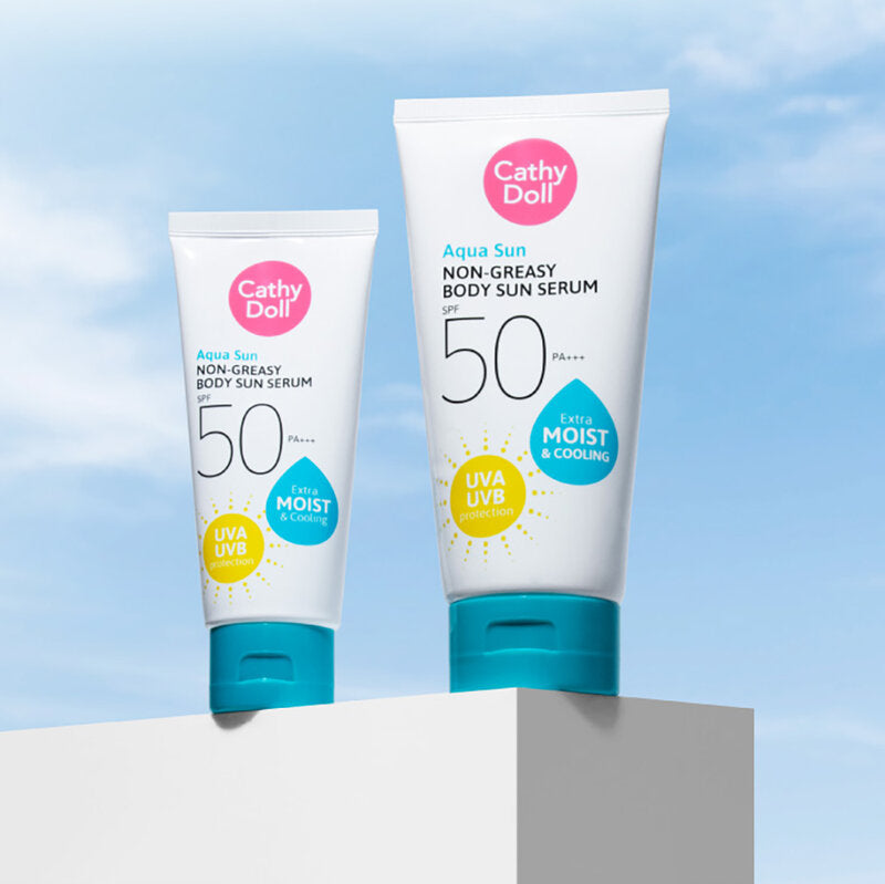 Cathy Doll Body Sun Serum - Aqua Non-Greasy SPF50 PA+++ - Beauty Buddy