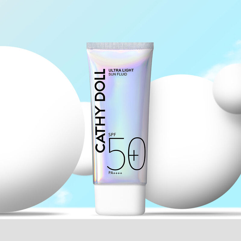 Cathy Doll Ultra Light Sun Fluid - SPF50+ PA+++ Chemical Sunscreen - Beauty Buddy