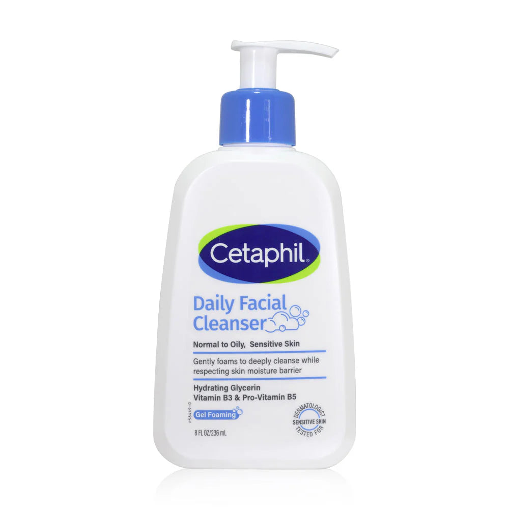 Cetaphil Daily Facial Cleanser Fragrance Free Gel 236ml