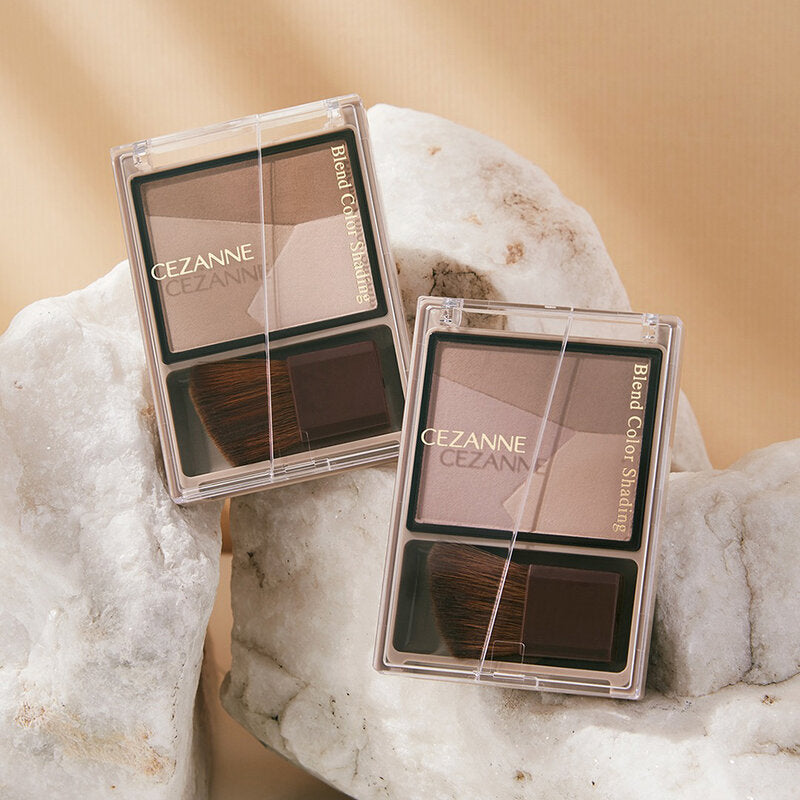 Cezanne Blend Color Shading 5g #01 Warm Tone Contour Palette