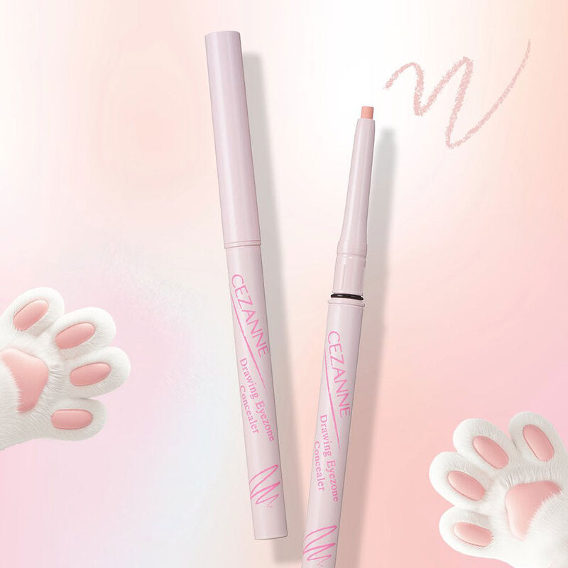 Cezanne Drawing Eyezone Concealer 0.25g #02 Familiar Pink