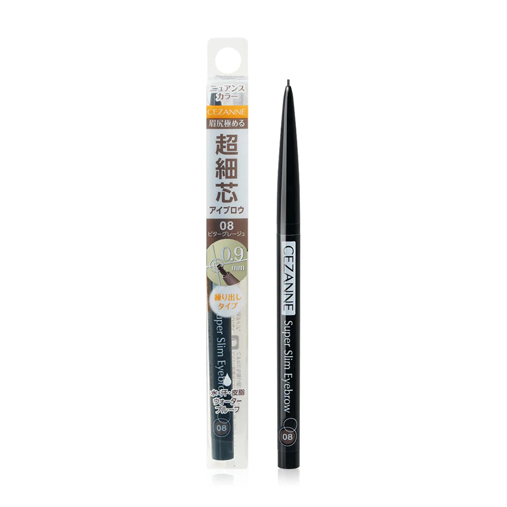 Cezanne Super Slim Eyebrow 0.02g #08 Bitter Greige