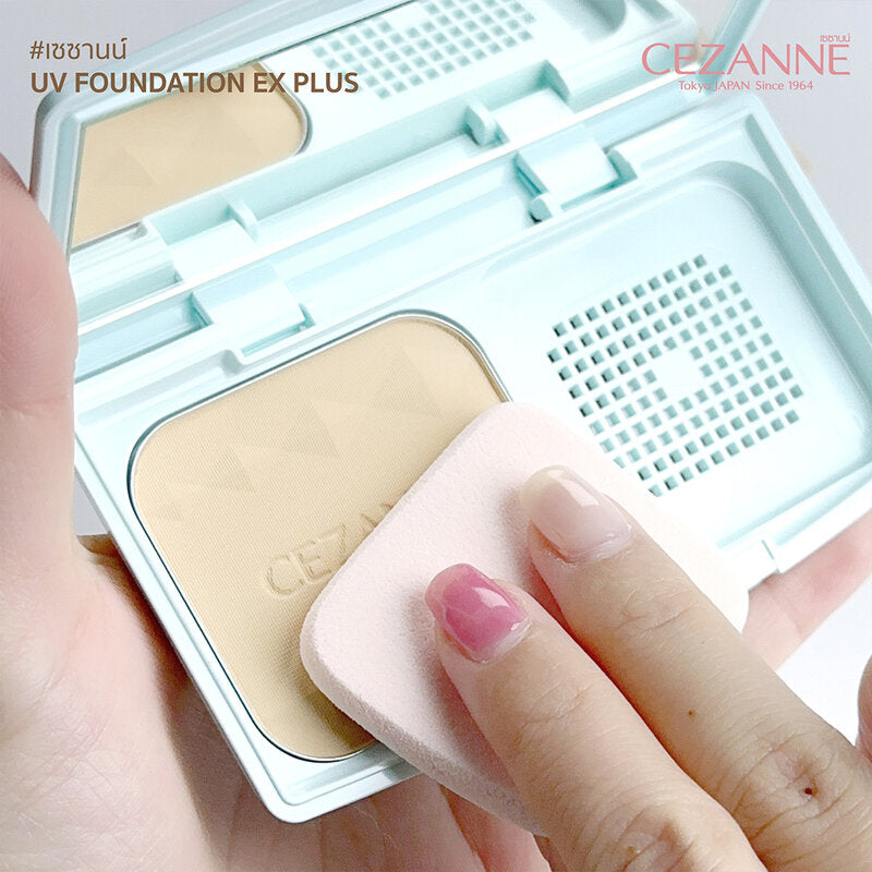 Cezanne UV Foundation EX Plus 11g #EX3 Ocher
