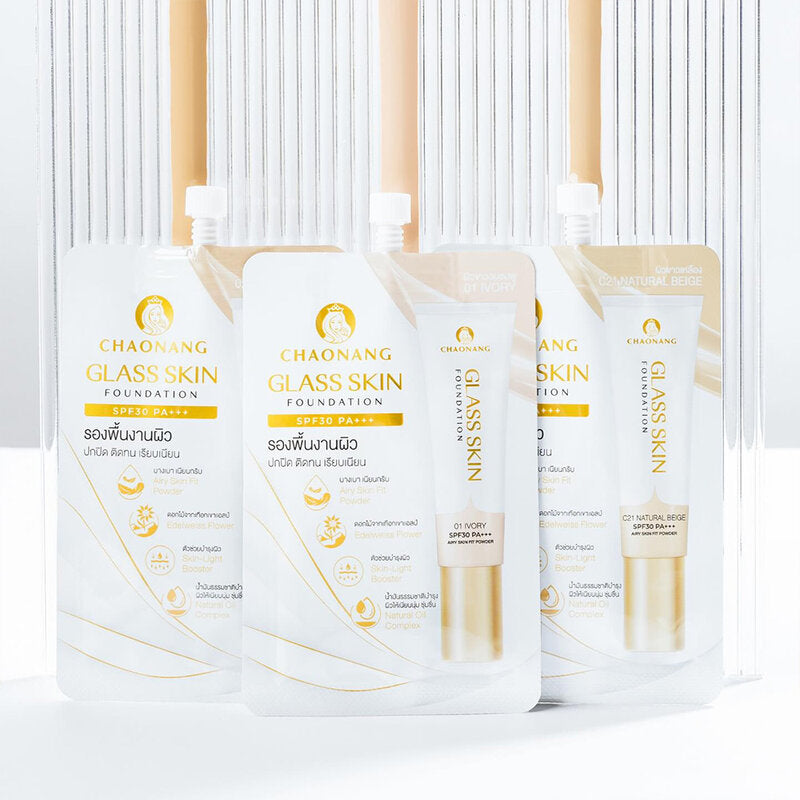 Chaonang Glass Skin Foundation SPF30 PA+++ 5g #C21 Nature Beige