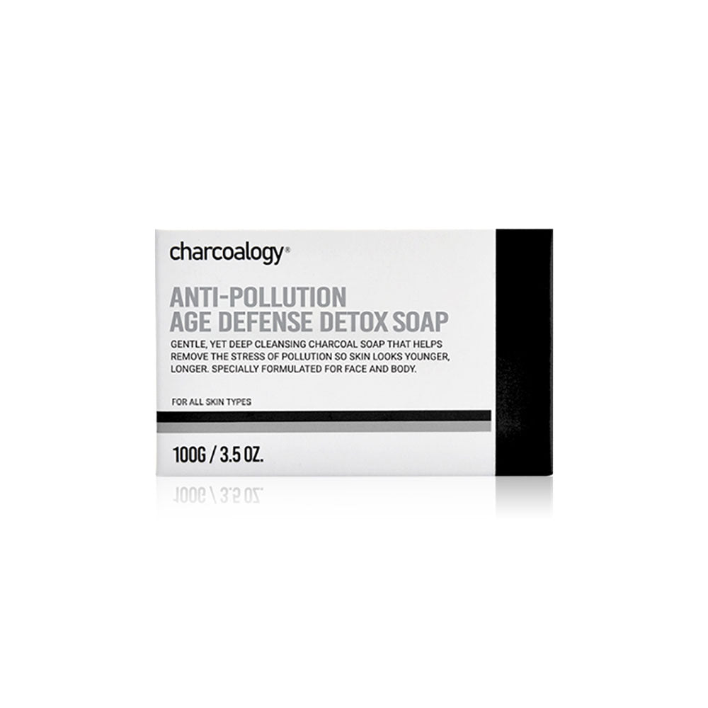 Charcoology Anti-Pollution Age Defense Detox Soap 100g