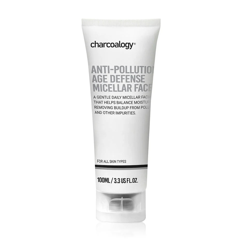 Charcoalogy Anti-Pollution Age Defense Micellar Face Wash 100ml