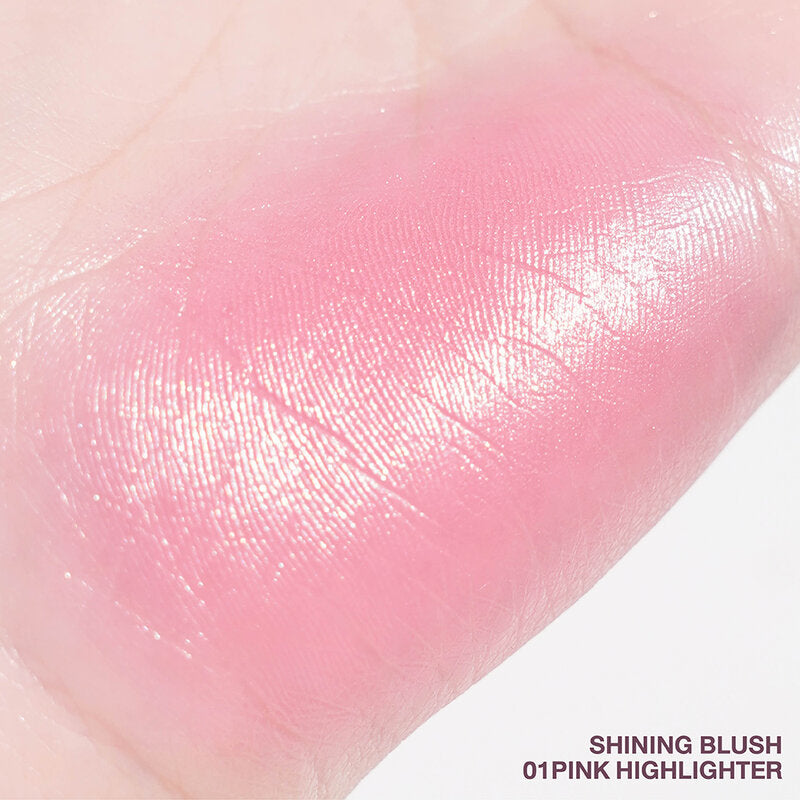 Charmiss Blooming Heart Shining Blush 4g #01 Pink Highlighter
