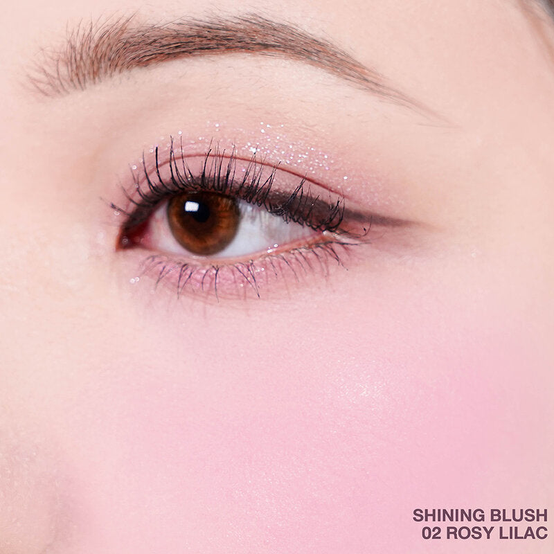Charmiss Blooming Heart Shining Blush 4g #02 Rosy Lilac