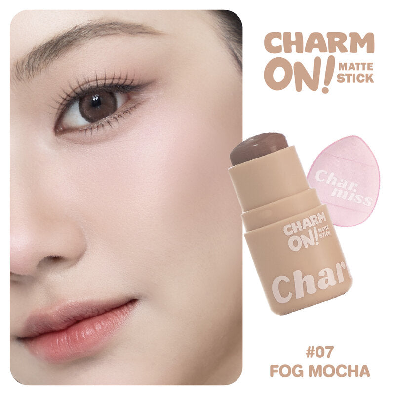 Charmiss Charm On Matte Stick 3g #07 Fog Mocha
