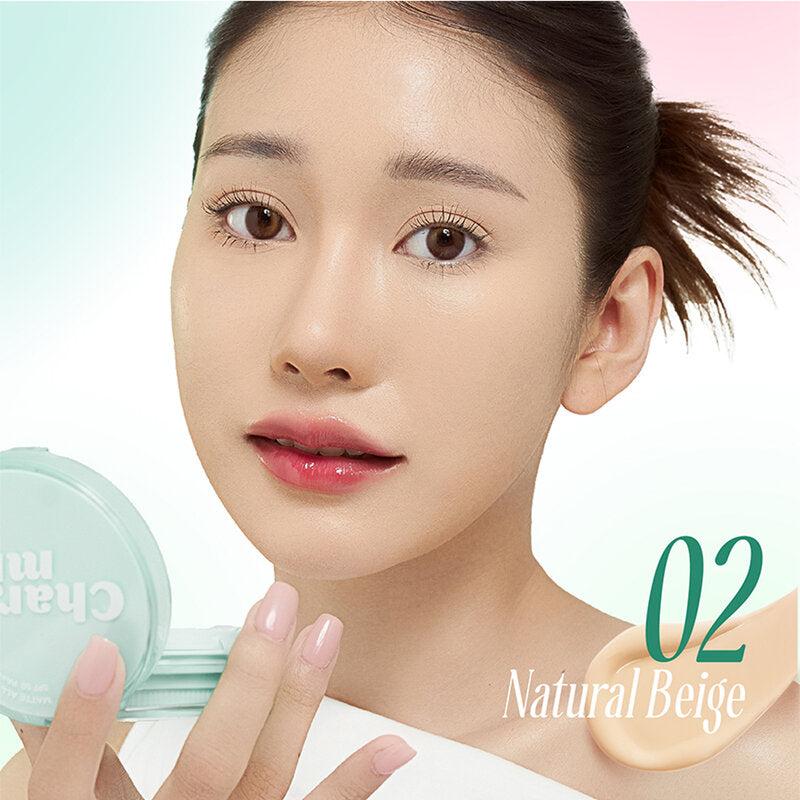 Charmiss Matte All Day Acne Cushion SPF50 PA++++ 8g #02 Natural Beige