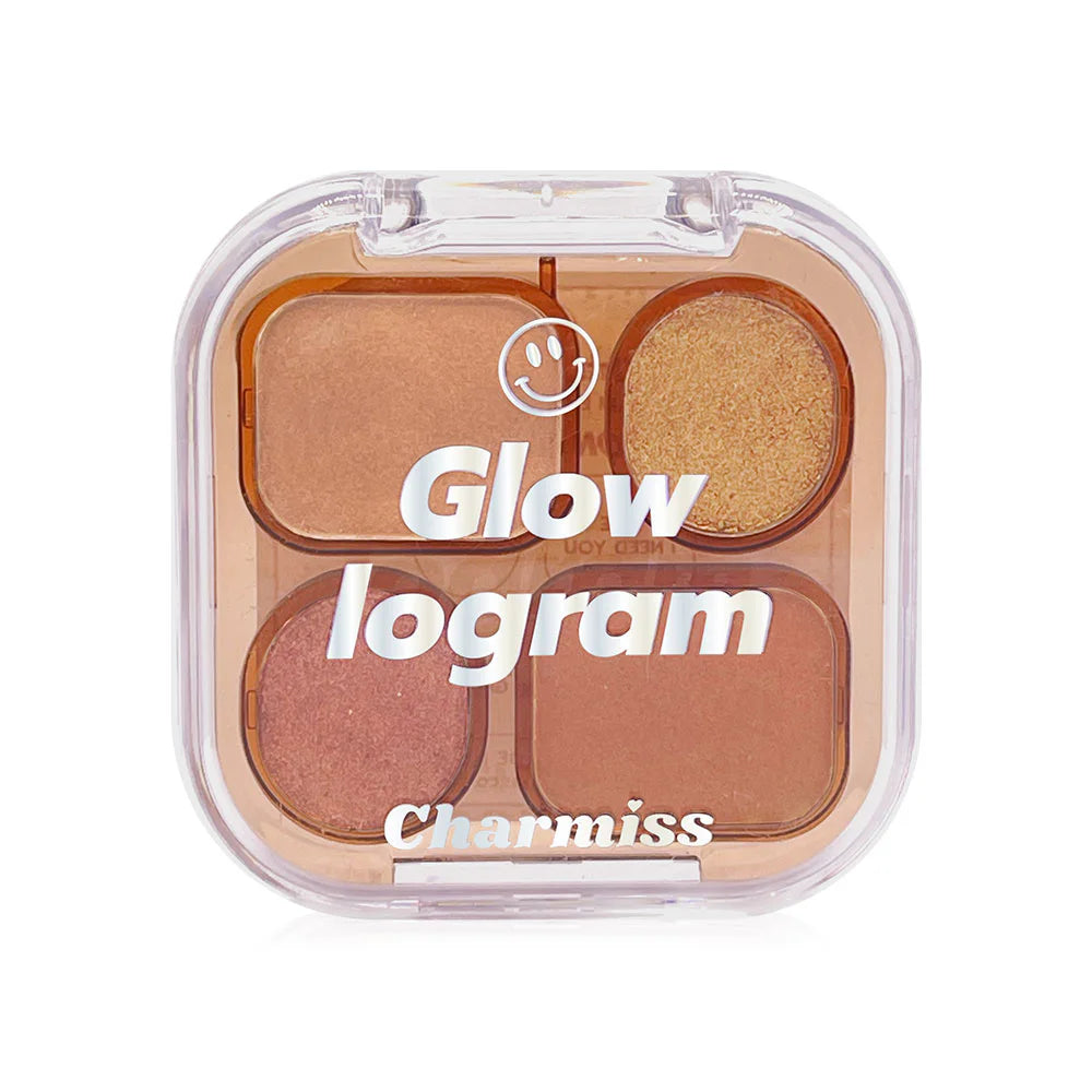 Charmiss Glowlogram Eyeshadow Palette 4g #03 Warm On A Cold Night