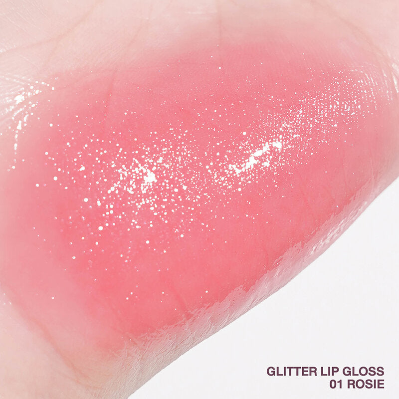 Charmiss Blooming Heart Glitter Lip Gloss 3.4g #01 Rosie