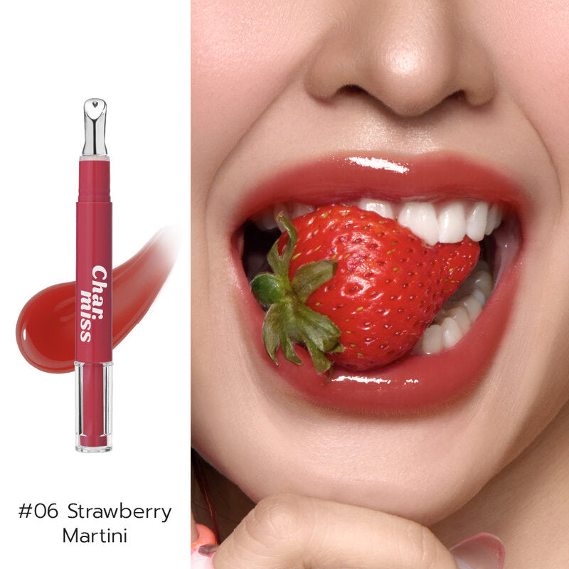 Charmiss Juicy Pop Tint 1.6g #06 Strawberry Martini #Charmiss Tint Gloss