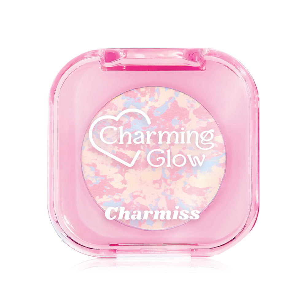 Charmiss Glow Setting Powder Translucent 3.8g #marble