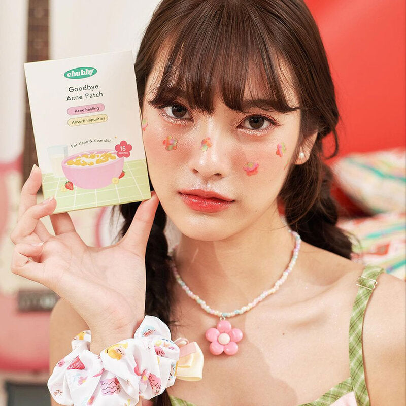 Chubby Goodbye Acne Patch 15 Dots #Flower