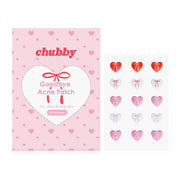Chubby Goodbye Acne Patch 15 Dots #Heart