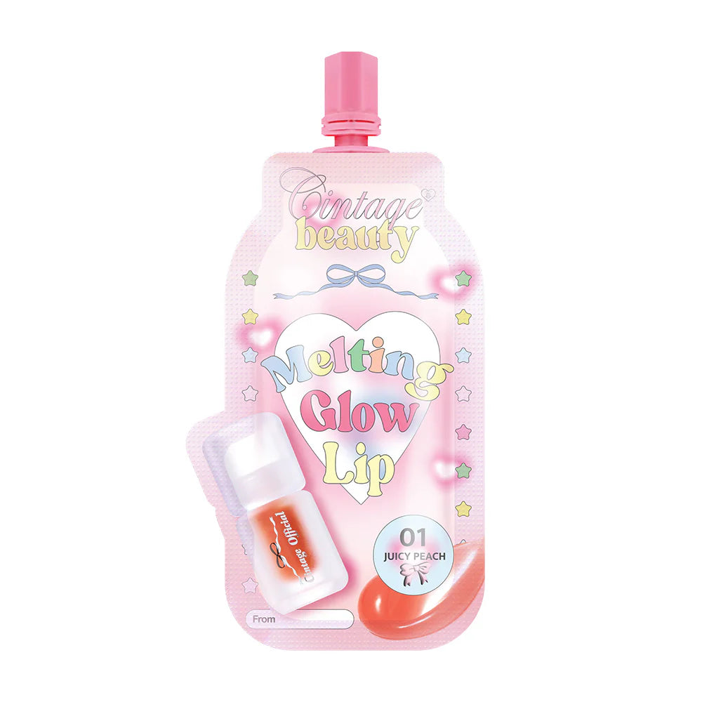 Cintage Beauty Melting Glow Lip Oil 2g #01 Juicy Peach