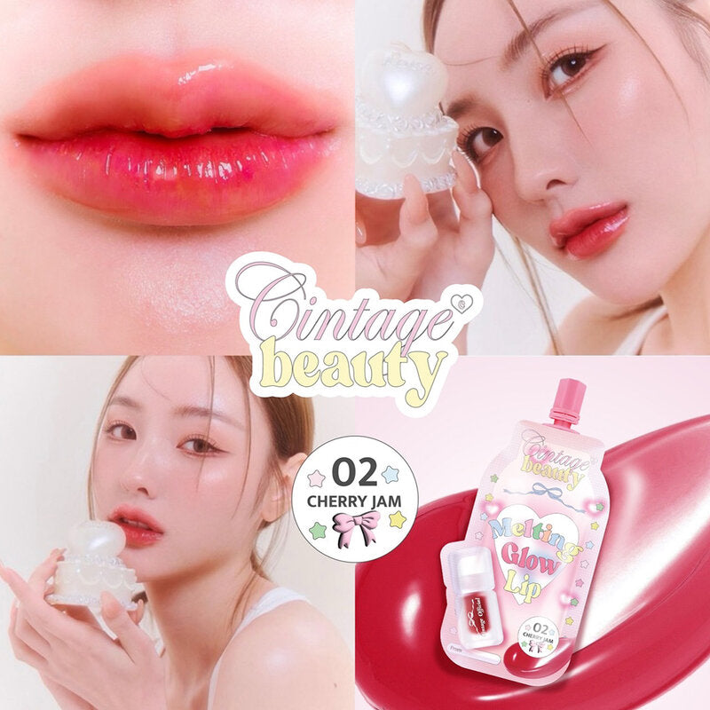 Cintage Beauty Melting Glow Lip Oil 2g #02 Cherry Jam