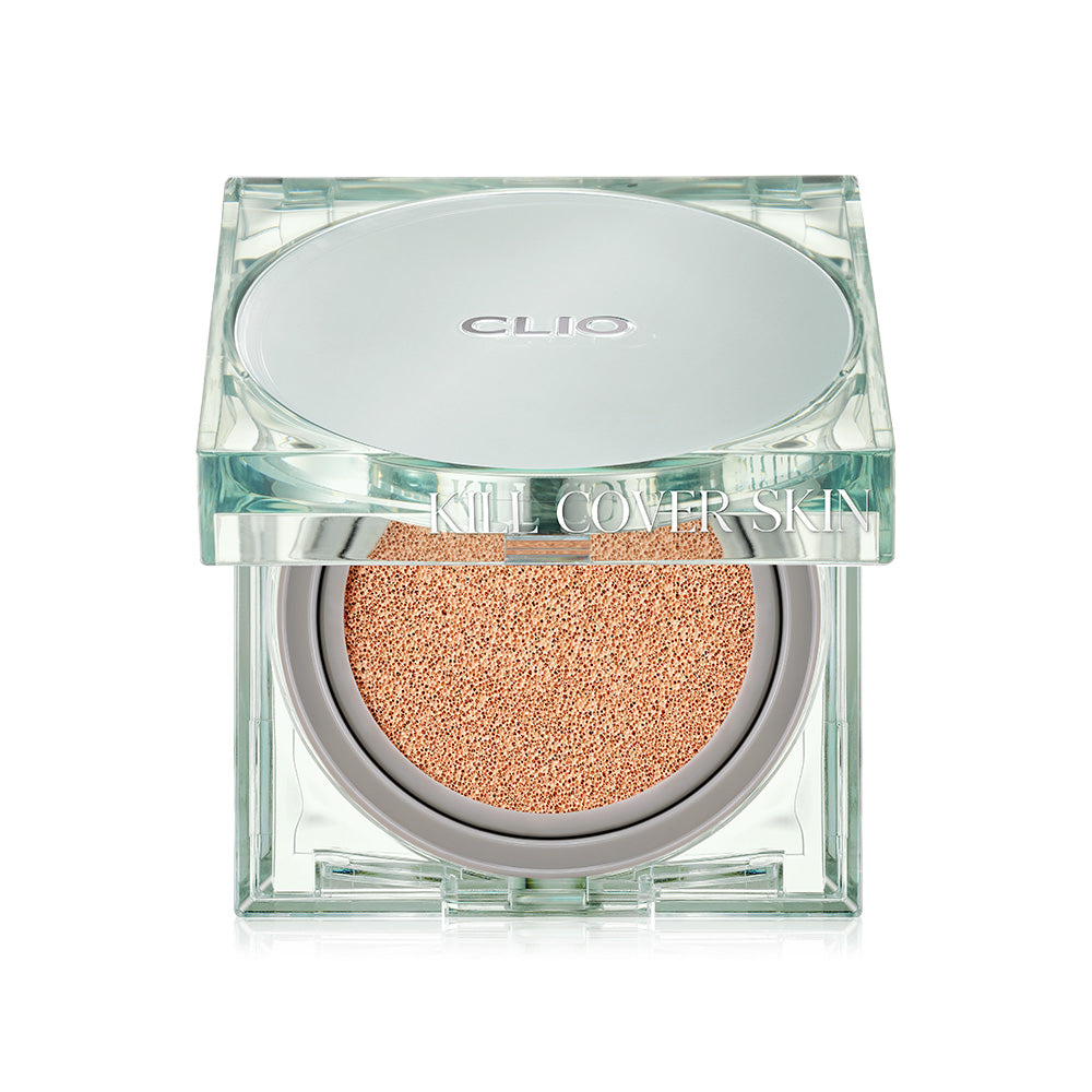 CLIO Kill Cover Skin Fixer Cushion SPF50+ PA+++ 15g + Refill 15g #21C