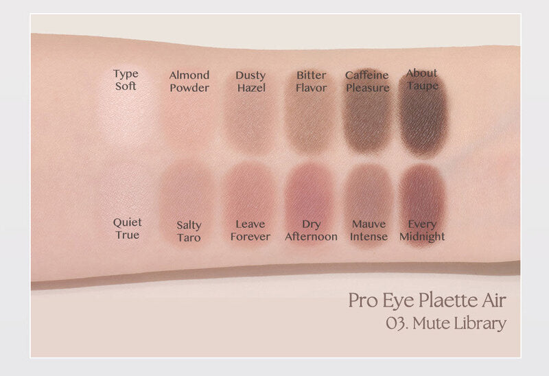 CLIO Pro Eye Palette 7.2g #03 Mute Library
