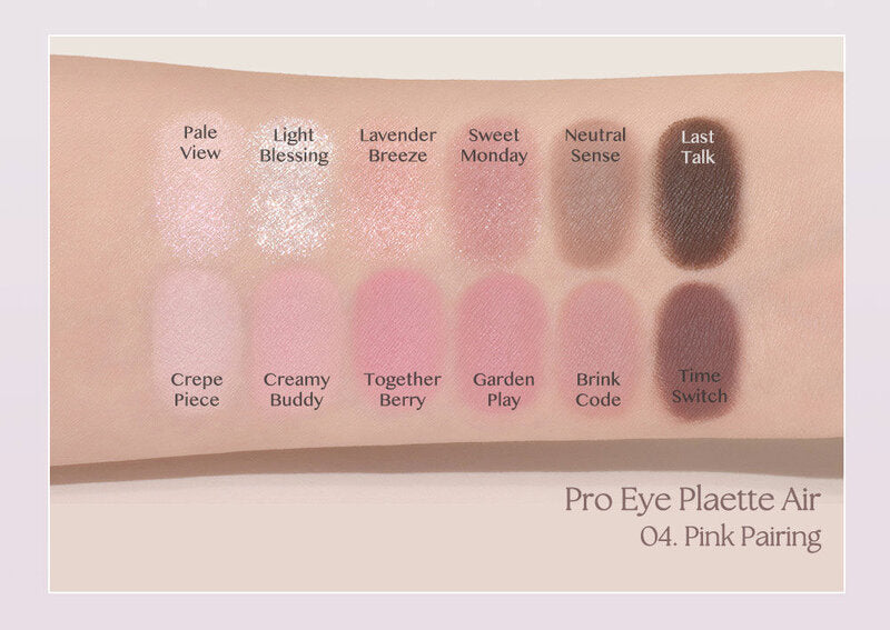 CLIO Pro Eye Palette 7.2g #04 Pink Pairing