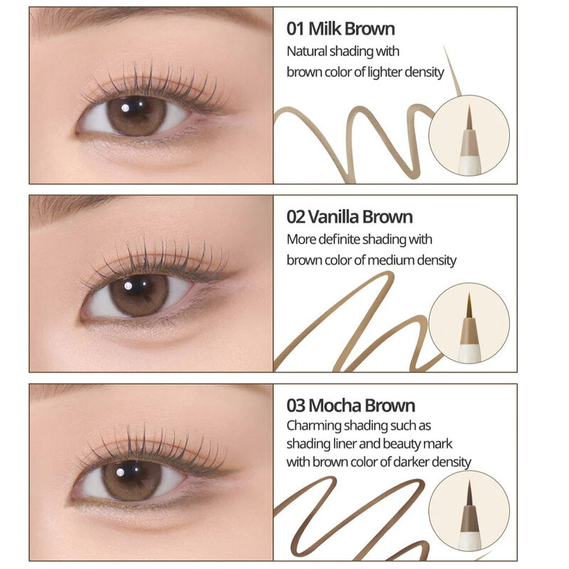 CLIO Sharp So Simple Shade Brush Liner 0.5g #003 Mocha Brown