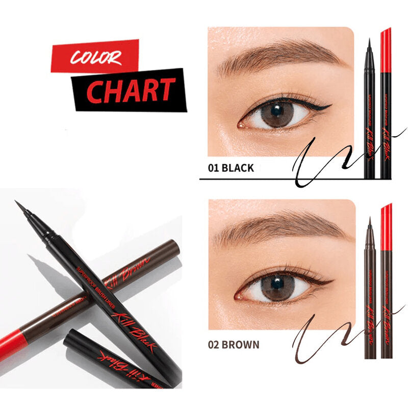 CLIO Superproof Brush Liner 0.55ml #Brown