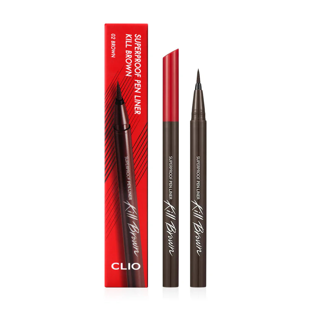 CLIO Superproof Pen Liner 0.55ml #002 Brown