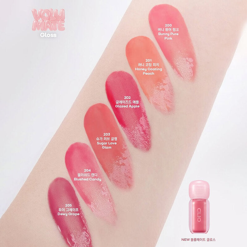 CLIO Volumate Gloss 3g #203 Sugar Love Glam