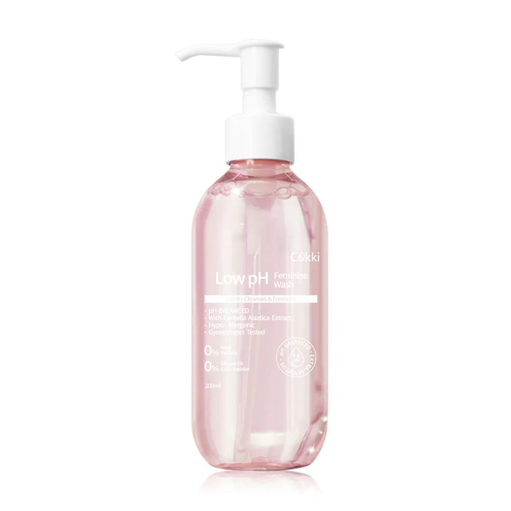 Cokki Low pH Feminine Cleanser 200ml