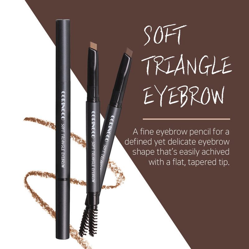 CORINGCO COSMETICS Soft Triangle Eyebrow 0.17g #01 Mocha Brown